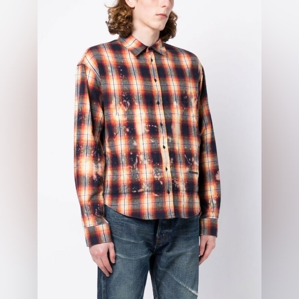 DSQUARED2 check-pattern shirt size M(50) new no tags